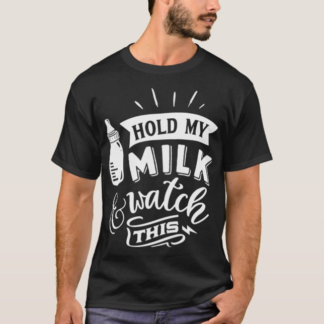 Meine Milchpferde halten  T-Shirt (Vorderseite)