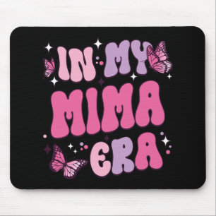 Meine Mima Era Funny Butterfly Groovy Retro Mütter Mousepad