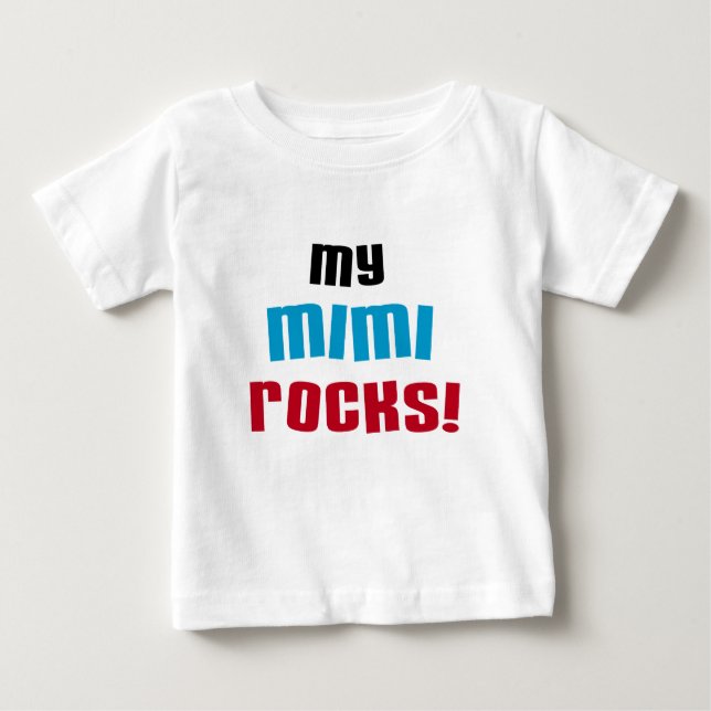 Meine Mimi Rocks T - Shirt und Geschenke (Vorderseite)