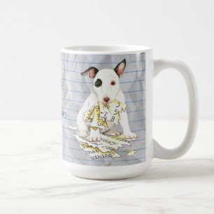 Meine Miniatur Bull Terrier Ate my Lessingplan Tasse