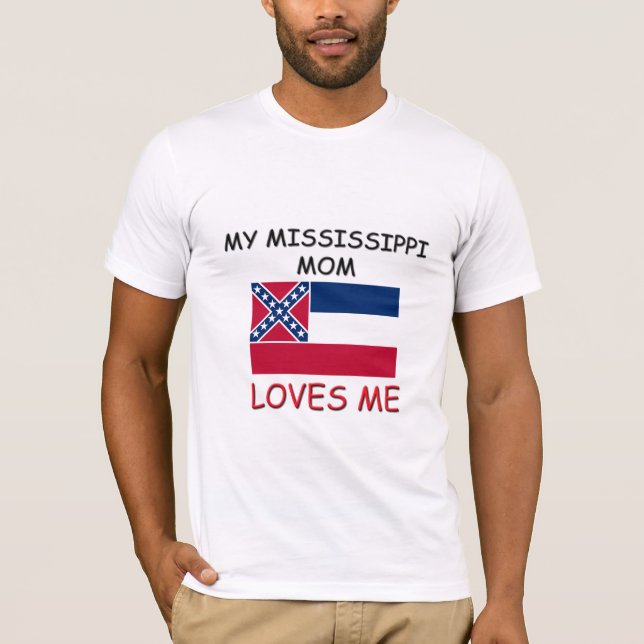 Meine Mississippi-Mama-Lieben ich T-Shirt (Vorderseite)