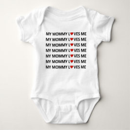 MEINE MOMMEY LIEBEN ME - RED HEART Baby Bodysuit Strampler