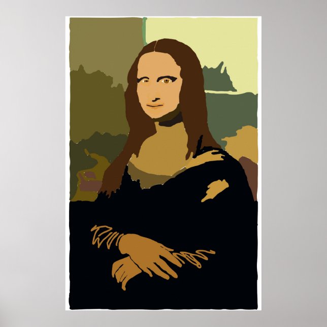 Meine Mona Lisa Poster (Vorne)