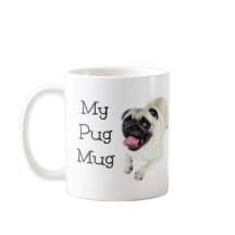 Meine Mops Tasse zweiseitige Niedliche Hunde-Tasse