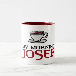 Meine Morgen-Josef-Tasse Zweifarbige Tasse