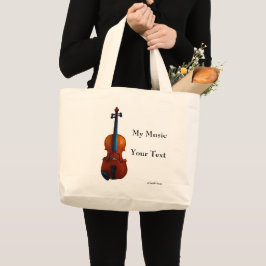 Meine Musik Jumbo Stoffbeutel