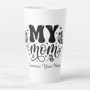 Meine Mutter Ästhetischer Schmetterling Muttertag Milchtasse