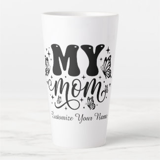 Meine Mutter Ästhetischer Schmetterling Muttertag Milchtasse