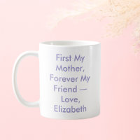 Meine Mutter für immer meine Freundin Personalisie
