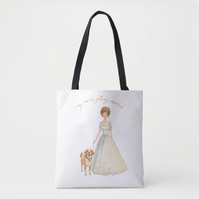 Meine Mutter heiratet Design | Hochzeitshund  (Vorderseite)