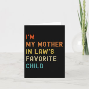 Meine Mutter in Gesetzen liebt Kindermütter Da Karte