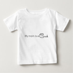 Meine Mutter ist ein Geek Baby T-shirt