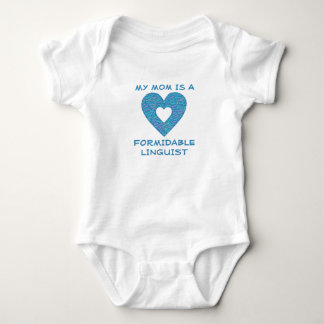 Meine Mutter ist eine große Linguistin Baby Strampler