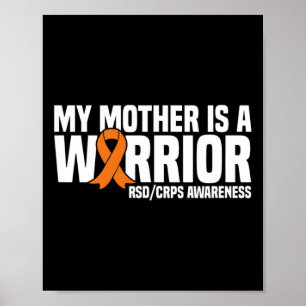 Meine Mutter ist eine Software des Kriegers Orange Poster