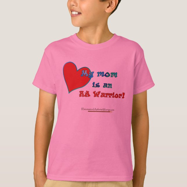 Meine Mutter ist RA-Kriegerin T-Shirt (Vorderseite)