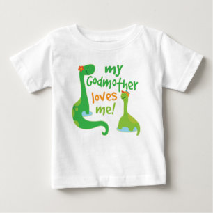 Meine Mutter Liebe Me Dinosaur Geschenk für Godson Baby T-shirt
