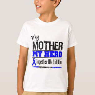 Meine Mutter, mein Heldenkolonenkrebs T-Shirt