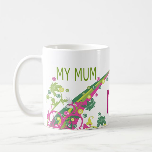Meine Mutter Nr. 1 Tasse (Links)