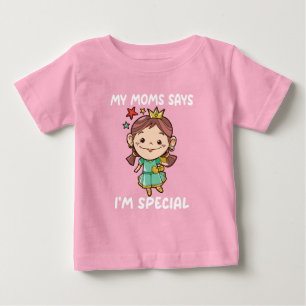 Meine Mutter sagt, ich bin besonders cool Baby T-shirt