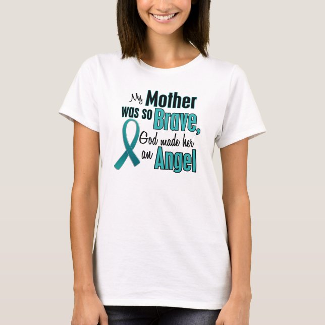 Meine Mutter war so tapfer, dass sie ein Engel-Shi T-Shirt (Vorderseite)