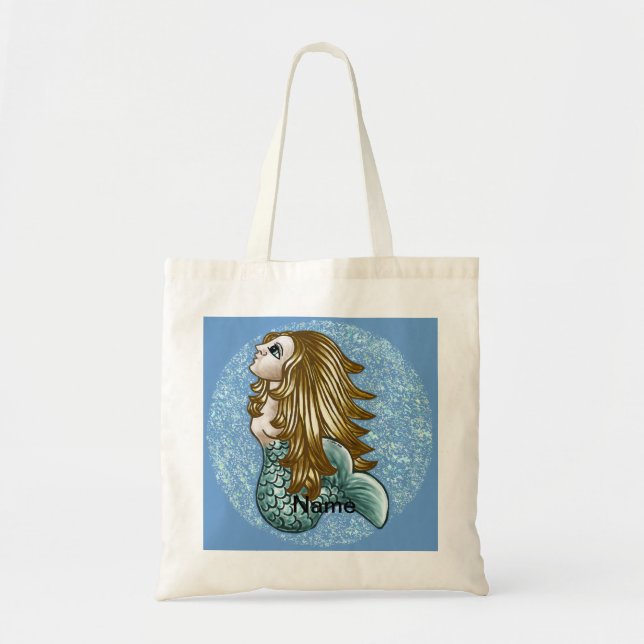 Meine Mystic Mermaid Tote Bag Tragetasche (Vorne)