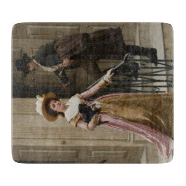 Meine Nachbarin nebenan (Flirting Couple) (Schönhe Schneidebrett