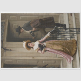 Meine Nachbarin nebenan (Flirting Couple) (Schönhe Seidenpapier