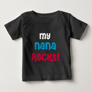 Meine Nana-Felsen Baby T-shirt