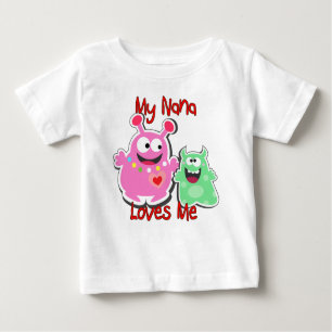 Meine Nana Lieben Me Monster Baby T-shirt