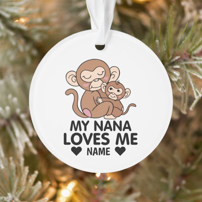Meine Nana-Lieben Ornament (Baum)