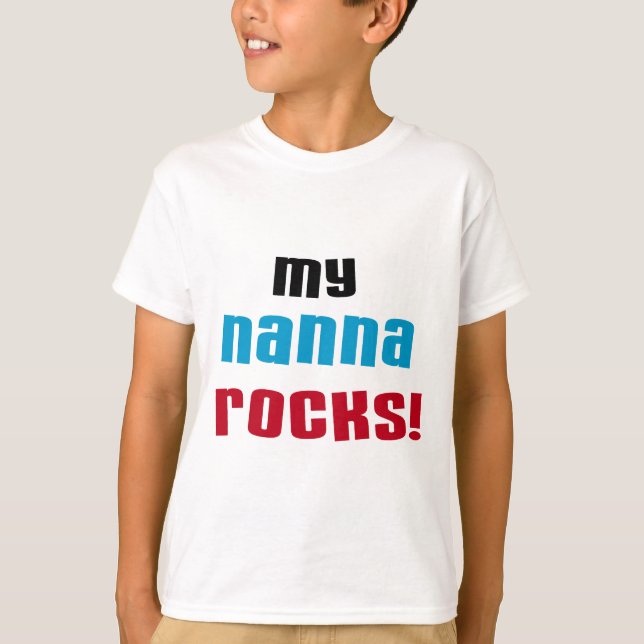 Meine Nanna Rocks T-Shirts und Geschenke (Vorderseite)