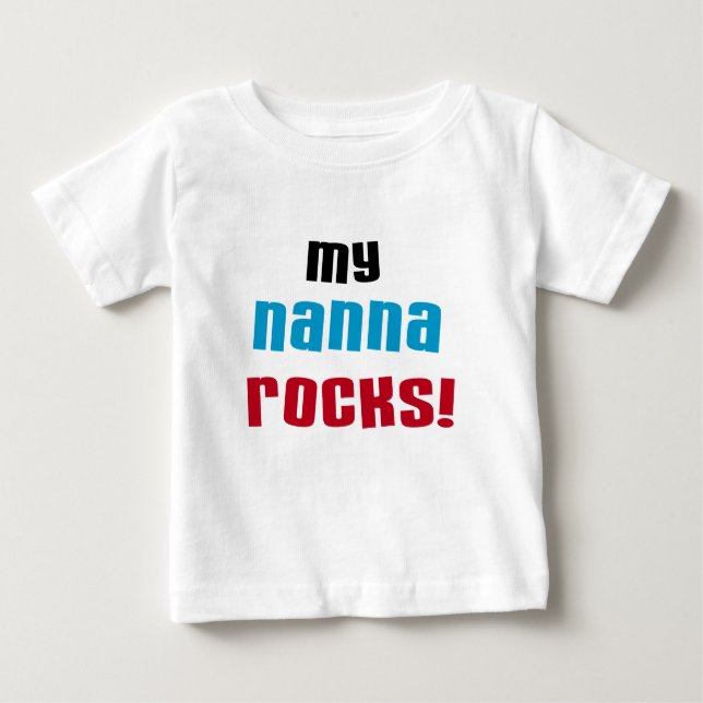 Meine Nanna Rocks T-Shirts und Geschenke (Vorderseite)