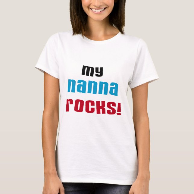 Meine Nanna Rocks T-Shirts und Geschenke (Vorderseite)
