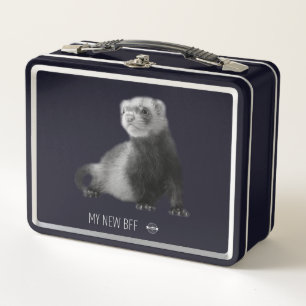 Meine neue BESTE FREUNDIN Ferret Metal Lunchbox