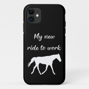 Meine neue Reise zur Arbeit bei Pferdefreude Case-Mate iPhone Hülle