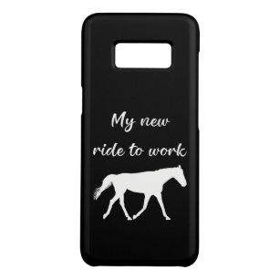 Meine neue Reise zur Arbeit bei Pferdefreude Case-Mate Samsung Galaxy S8 Hülle