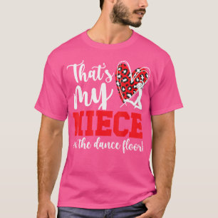 Meine Nichte tanzt Tante einer Tänzerin Tante tanz T-Shirt