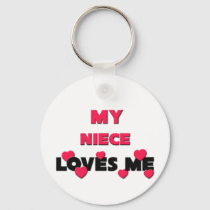 Meine Nichten-Lieben ich Schlüsselanhänger