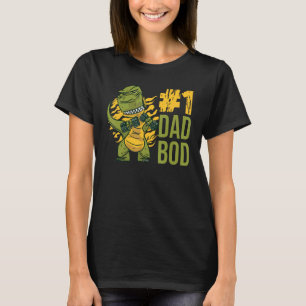 Meine Nummer eins Vater Body Reptile Family Dinosa T-Shirt