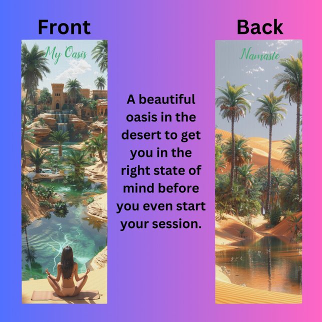 Meine Oase Yogamatte (Von Creator hochgeladen)