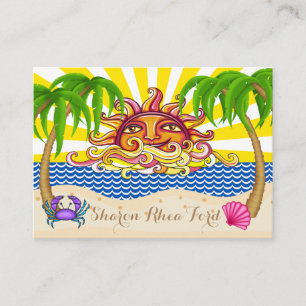 MEINE Ocean Beach Business Card Visitenkarte