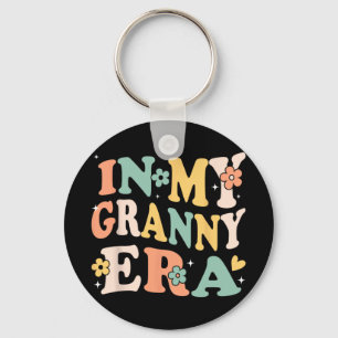 Meine Oma-Ära Lustige Sarkastische Groovy Retro-Mü Schlüsselanhänger