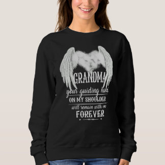 Meine Oma, deine Schulzeigerin an meiner Schulter  Sweatshirt