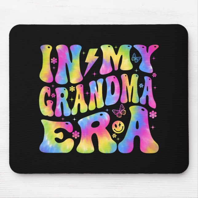 Meine Oma Era Funny Mama Familie Matching Mütter D Mousepad (Vorne)