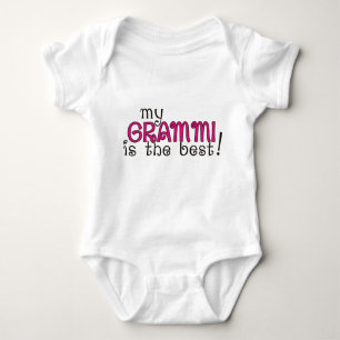 Meine Oma Grammi ist die Beste! Girl Onsie Baby Strampler