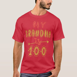 Meine Oma ist 100 Jahre alt Granny 100. Geburtstag T-Shirt