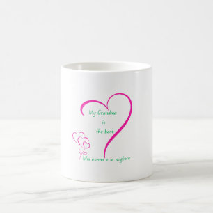 Meine Oma ist die Beste – Tribut an ein zweisprach Kaffeetasse