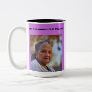 MEINE OMA IST ERSTAUNLICH ZWEIFARBIGE TASSE