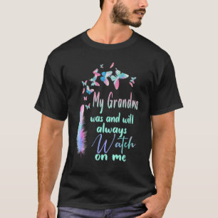 Meine Oma ist mein Schutzengel im Himmel Vermisste T-Shirt