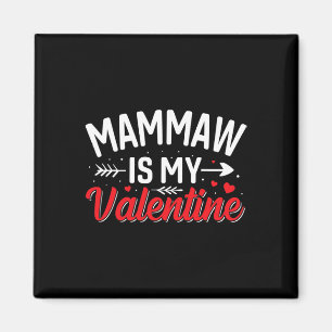 Meine Oma ist mein Valentinstag Lustige Jungs Vale Magnet